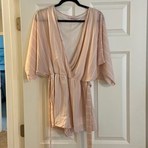NWOT Pink Lily romper